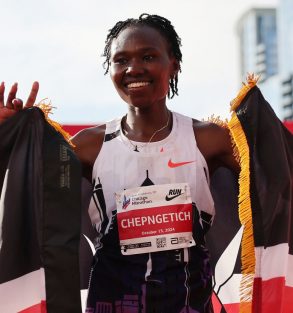 Kenya’s Ruth Chepngetich breaks women’s world record at Chicago Marathon