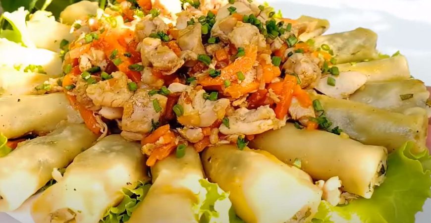 Необычный обед из простых продуктов: быстро и вкусно